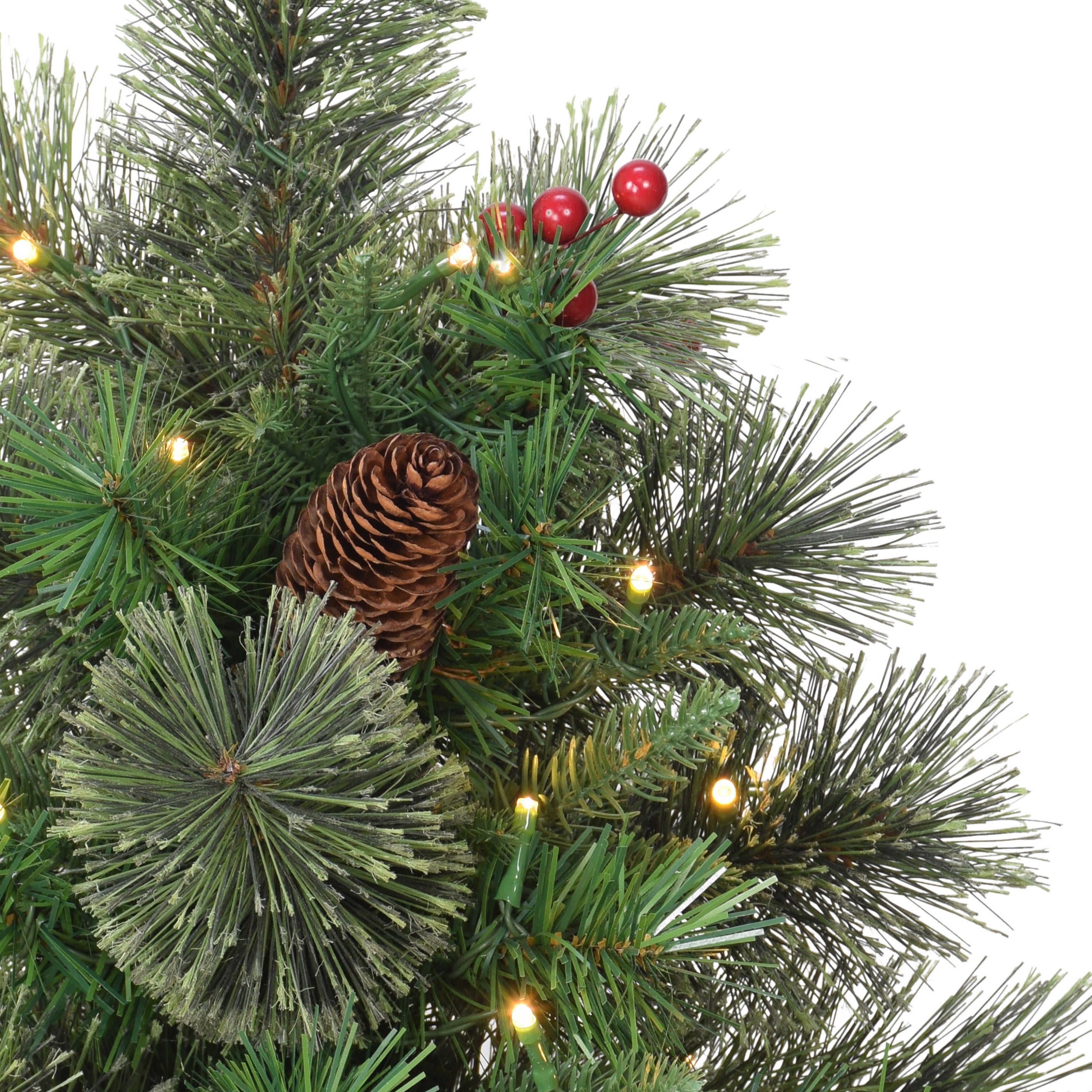 2ft Pre-Lit Table Top Christmas Tree